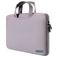 Mobigear Neon Neopreen Laptop Aktetas 15 - 16 inch Laptoptas + Handvat - Grijs