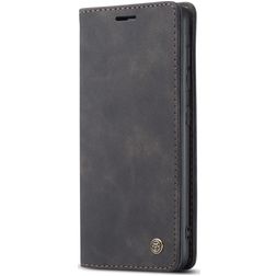Caseme 013 Samsung Galaxy A41 Hoesje Bookcase Portemonnee - Zwart