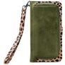 Mobilize Magnet Zipper Samsung Galaxy A33 Hoesje Uitneembare 2in1 Bookcase Portemonnee - Olive Leopard
