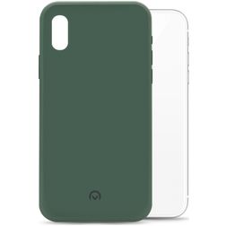 Mobilize Rubber Gelly iPhone XR Hoesje Flexibel TPU Backcover - Matt Green