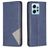 Mobigear Rhombus Slim Xiaomi Redmi Note 12 Hoesje Bookcase - Blauw