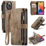 Caseme C30 iPhone 14 Pro Hoesje Bookcase Portemonnee - Bruin