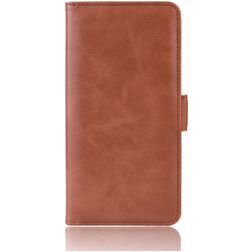 Mobigear Slim Magnet Samsung Galaxy A20e Hoesje Bookcase Portemonnee - Bruin