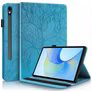 Mobigear Tree Samsung Galaxy Tab S10 FE Plus Hoes Bookcase + Stylus Houder - Blauw