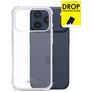 My Style Protective Flex Doorzichtig iPhone 17 Pro Hoesje Flexibel TPU Backcover Shockproof - Transparant