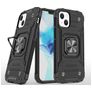 Mobigear Armor Ring iPhone 13 Pro Max Hoesje Hardcase Backcover Shockproof met Ringhouder - Zwart