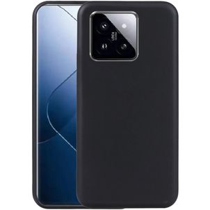 Mobigear Basics Xiaomi 15 Pro Hoesje Flexibel TPU Backcover - Zwart