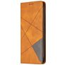 Mobigear Rhombus Slim Realme C11 (2020) Hoesje Bookcase - Cognac