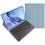 Mobigear Keys iPad Air 11 Inch (2024) Hoes QWERTY Bluetooth Toetsenbord Bookcase + Stylus Houder - Blauw