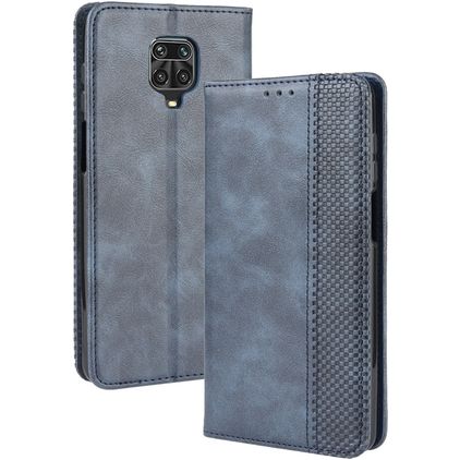 Mobigear Sensation Xiaomi Redmi Note 9S Hoesje Bookcase Portemonnee - Blauw