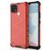 Mobigear Honeycomb Realme C21 Hoesje Hardcase Backcover Shockproof - Rood