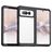 Mobigear Crystal Google Pixel Fold Hoesje Hardcase Backcover - Transparant / Zwart