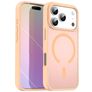 Mobigear Shockproof iPhone 17 Pro MagSafe Hoesje Hardcase Backcover - Rouge Powder