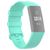 Mobigear Cross Siliconen Fitbit Charge 4 Bandje Gespsluiting - Turquoise
