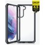 ITSKINS SupremeClear Samsung Galaxy S21 Plus Hoesje Hardcase Backcover Shockproof - Transparant / Zwart