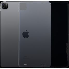 Mobigear Basics Dunne iPad Pro 12.9 Inch (2020) Hoes Flexibel TPU Backcover - Transparant