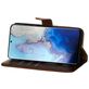 Mobigear Zipper Samsung Galaxy S20 Hoesje Bookcase Portemonnee - Bruin