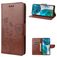 Mobigear Flowers Motorola Moto G82 Hoesje Bookcase Portemonnee - Bruin