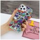 Mobigear Design iPhone 12 Pro Hoesje Flexibel TPU Backcover - Graffiti