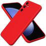 Mobigear Colors Samsung Galaxy A35 Siliconen Hoesje Backcover - Rood