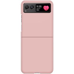 Mobigear Colors Motorola Razr 40 Hoesje Hardcase Backcover - Pastelroze