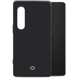 Mobilize Rubber Gelly Sony Xperia 1 V Hoesje Flexibel TPU Backcover - Matt Black