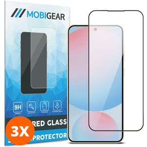 Mobigear Premium Samsung Galaxy S24 FE Glazen Screenprotector - Case Friendly (3-Pack)
