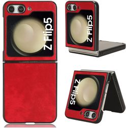 Mobigear Race Samsung Galaxy Z Flip 5 Hoesje Hardcase Backcover - Rood