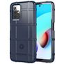 Mobigear Rugged Shield Xiaomi Redmi 10 4G Hoesje Flexibel TPU Backcover Shockproof - Blauw