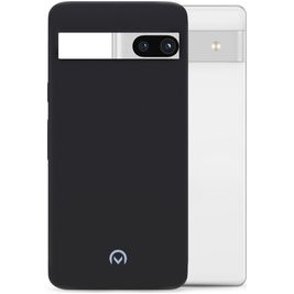 Mobilize Rubber Gelly Google Pixel 7a Hoesje Flexibel TPU Backcover - Matt Black
