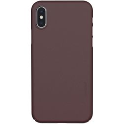 Nudient Thin Precise iPhone XS Hoesje Hardcase Backcover - Sangria Red