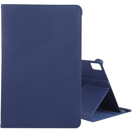 Mobigear DuoStand iPad Pro 13 Inch (2024) Hoes Draaibare Bookcase - Donkerblauw