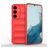 Mobigear Bumpy Samsung Galaxy S24 Plus Hoesje Flexibel TPU Backcover - Rood