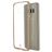Mobilize Gelly Plus Samsung Galaxy S7 Edge Hoesje Flexibel TPU Backcover - Transparant / Roségoud