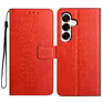 Mobigear Mandala Samsung Galaxy A17 Hoesje Bookcase Portemonnee - Rood