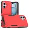 Mobigear Heavy Armor iPhone 16 Hoesje Hardcase Backcover Shockproof - Rood