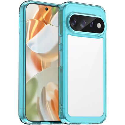 Mobigear Crystal Google Pixel 11 Hoesje Hardcase Backcover - Blauw