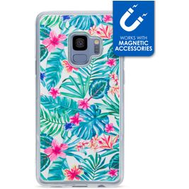 My Style Magneta Samsung Galaxy S9 Hoesje Flexibel TPU Backcover - Jungle
