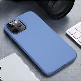 Mobigear Bio iPhone 12 Mini Hoesje Eco Friendly Backcover - Blauw