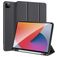 Dux Ducis Domo iPad Pro 11 Inch (2021) Hoes Bookcase + Stylus Houder - Zwart
