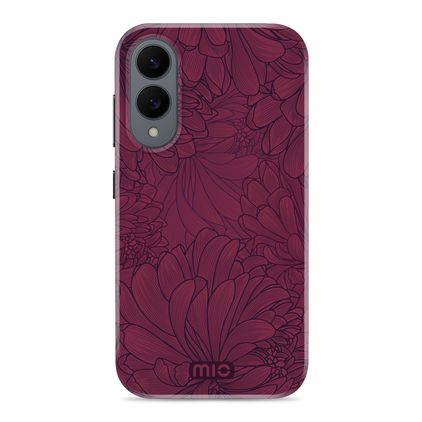 MIO Samsung Galaxy S25 Edge MagSafe Hoesje Hardcase Backcover - Berry Blooms