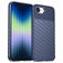 Mobigear Groove iPhone 16e Hoesje Flexibel TPU Backcover - Blauw
