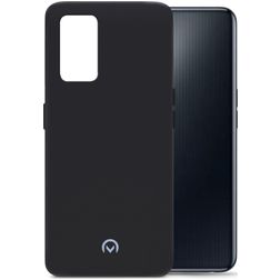 Mobilize Rubber Gelly Realme 9i Hoesje Flexibel TPU Backcover - Matt Black