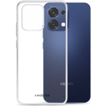 Mobilize Gelly Doorzichtig OPPO A6 Pro Hoesje Flexibel TPU Backcover - Transparant