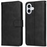 Mobigear Wallet iPhone 17 Hoesje Bookcase Portemonnee - Zwart