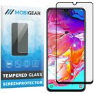 Mobigear Premium Samsung Galaxy A70 Glazen Screenprotector - Case Friendly - Zwart Mobigear Premium Samsung Galaxy A70 Glazen Screenprotector - Case Friendly - Zwart