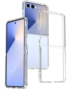 Mobigear Crystal Doorzichtig Samsung Galaxy Z Flip 8 Hoesje Hardcase Backcover - Transparant