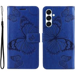 Mobigear Butterfly Samsung Galaxy A26 Hoesje Bookcase Portemonnee - Blauw