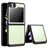 Mobigear Crystal Samsung Galaxy Z Flip 5 Hoesje Hardcase Backcover - Transparant / Zwart