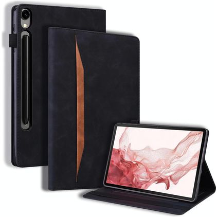 Mobigear Folio Samsung Galaxy Tab S10 FE Plus Hoes Bookcase - Zwart